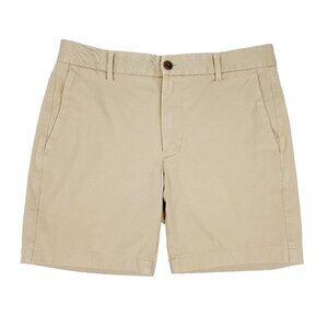 Everlane The 9" Slim Fit Performance Tan Chino Short Size 32
